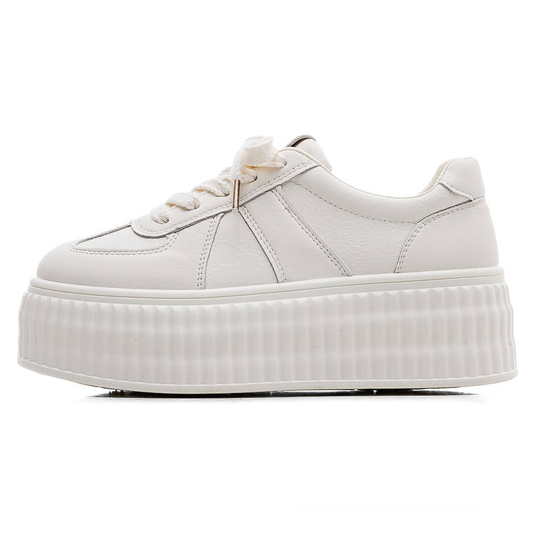 La Chapelle Abrasion Resistant Low Top Skateboard Shoes Women's White