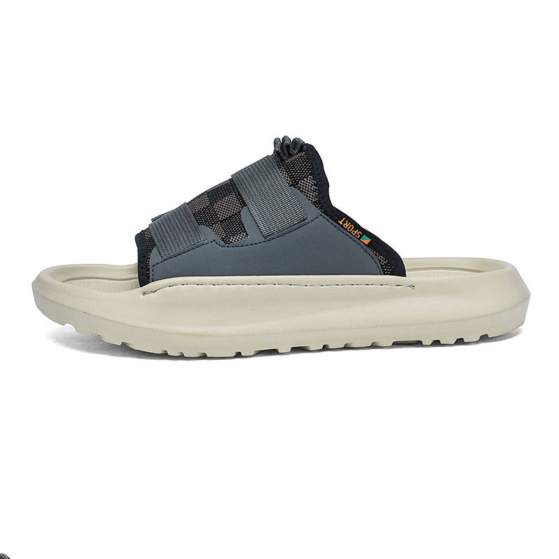NANJIREN Slide Slippers Men's Black/Brown/Gray
