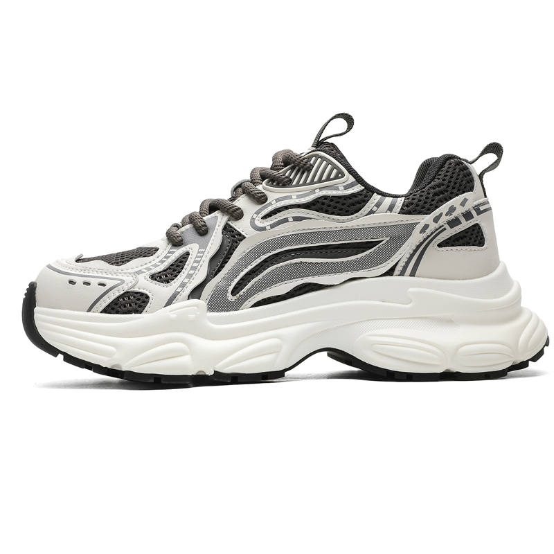 FACKRAM FACKRAM Mesh Breathable Height Increasing Low top Chunky Sneakers Men's