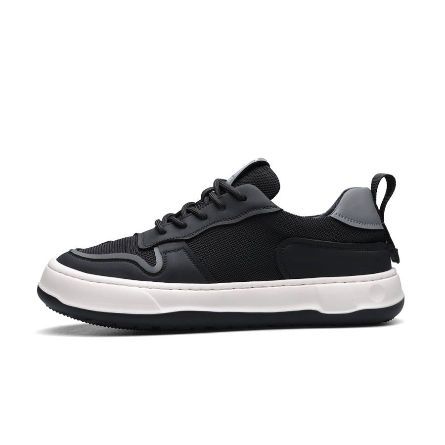 D:FUSE SCANDINAVIA D FUSE SCANDINAVIA Fabric Breathable Low top Skateboard Shoes Men's Black