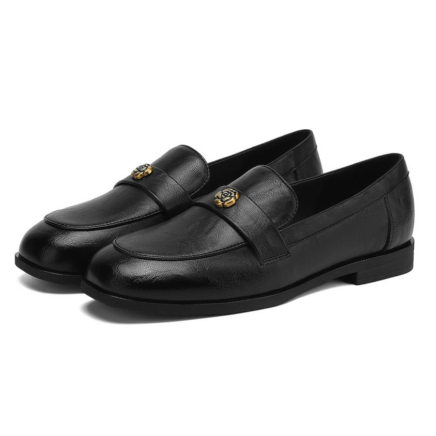 D:FUSE SCANDINAVIA D FUSE SCANDINAVIA Cow Split Leather Loafers Women's