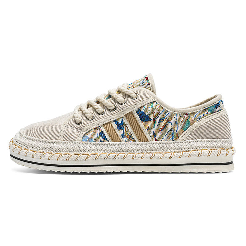 GONGNIUMEILI Abrasion Resistant Abrasion Resistant Low top Canvas Shoes Men's