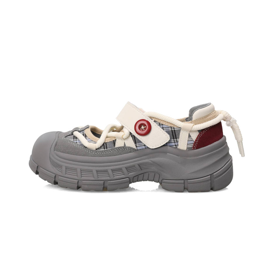 BOJUEMAO Cow Suede Low top Casual Shoes Women's