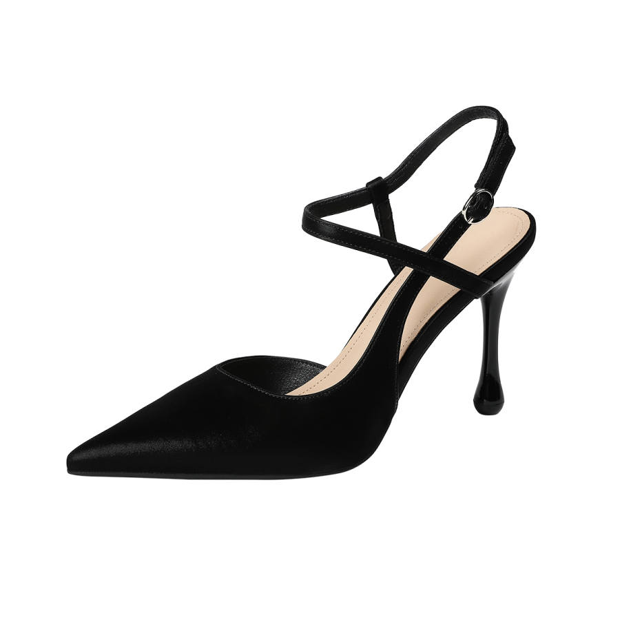Beijiani Slim Heel High Heels 9.5cm Women's