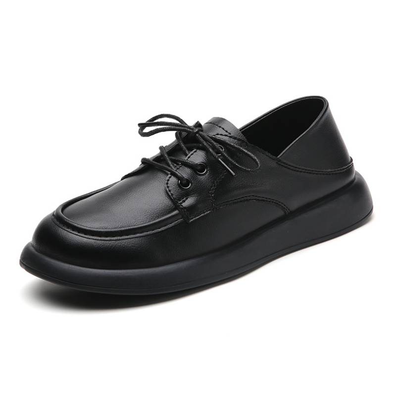 Reivantix Synthetic Leather Casual Shoes Women's Black
