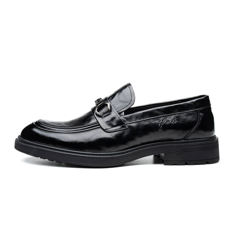FED Men's Casual Shoes Men's Low Top Black