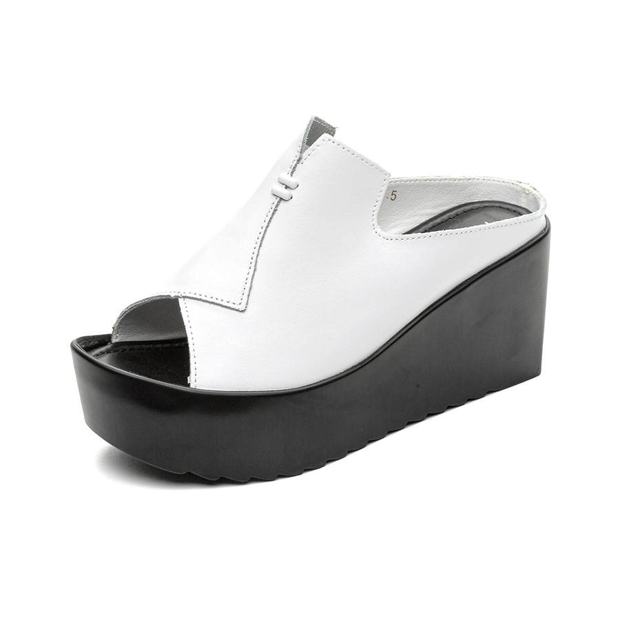 Medd Medd Slide Slippers Women's White/Black