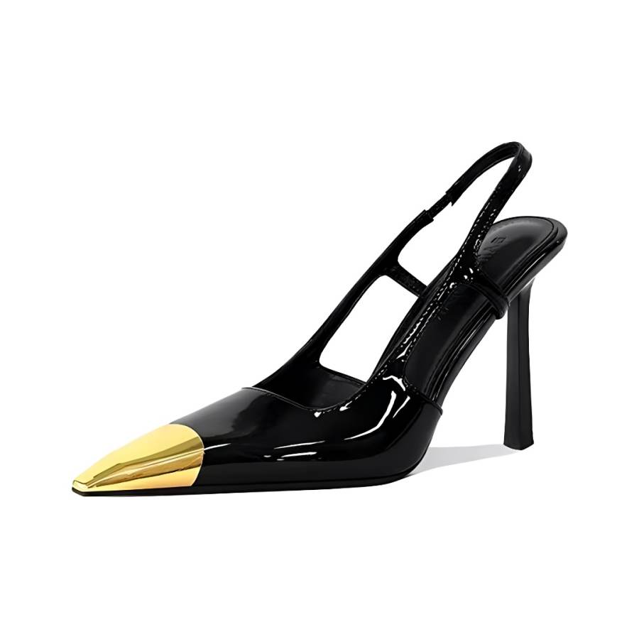Feo Dvke Microfiber Leather Slim Heel High Heels Women's Gift Box Set
