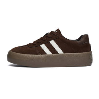 IHBOZ Microfiber Leather Slip Resistant, Abrasion Resistant, Lightweight Low top Skateboard Shoes Unisex