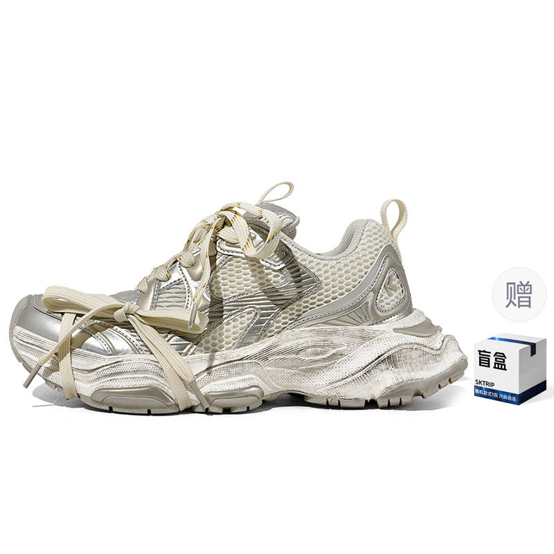 SK.TRIP Claw Collection Cushioning Slip Resistant Abrasion Resistant Breathable Height Increasing Low top