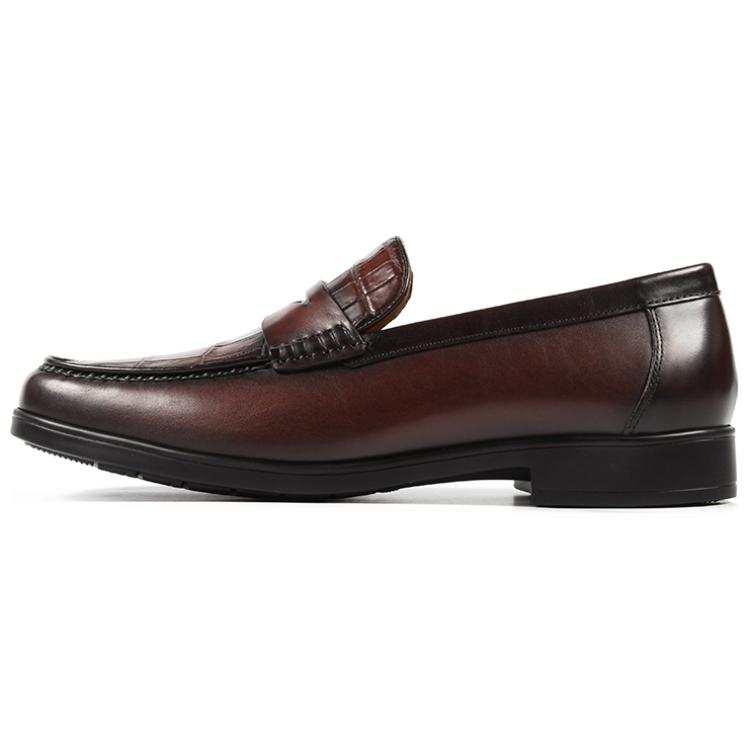 Raidy Boer Raidy Boer Cow Leather Loafers Men's Coffee