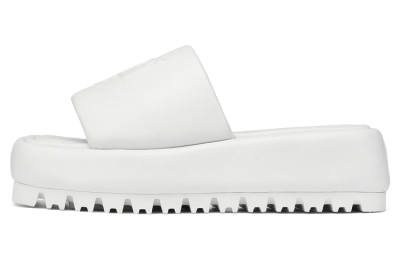 Naked Wolfe Abrasion Resistant Slide Slippers Women's White