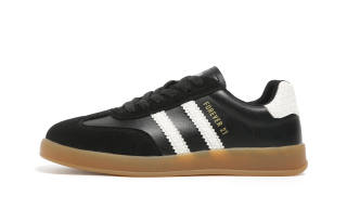 FOREVER 21 Coverage, Abrasion Resistant, Lightweight, And Breathable Low top German Army Trainers Women's Black