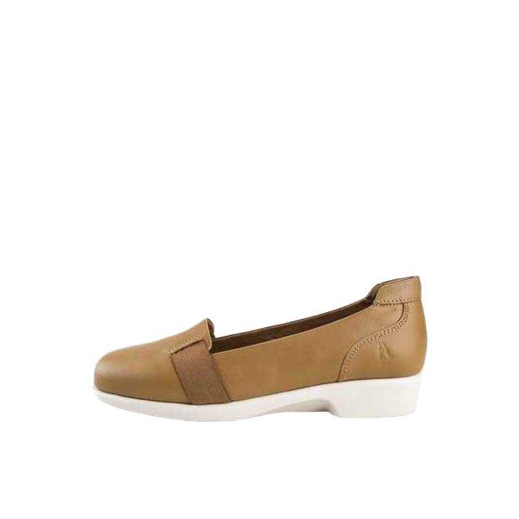 Hush Puppies Leather Casual Shoes Women's Yellow