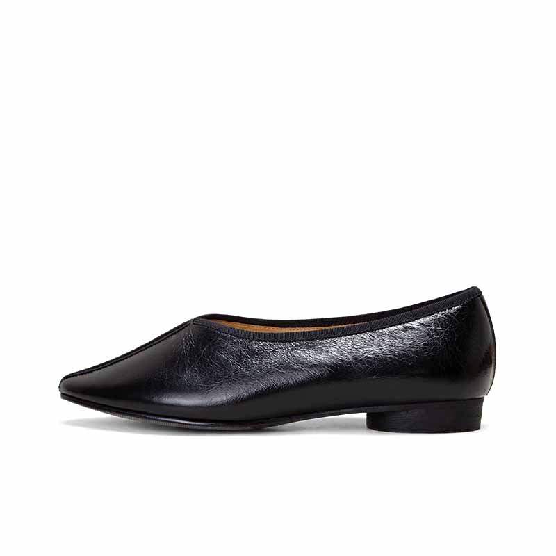 SHOEMAKER QUEEN Top Grain Cow Leather Casual Shoes Women's