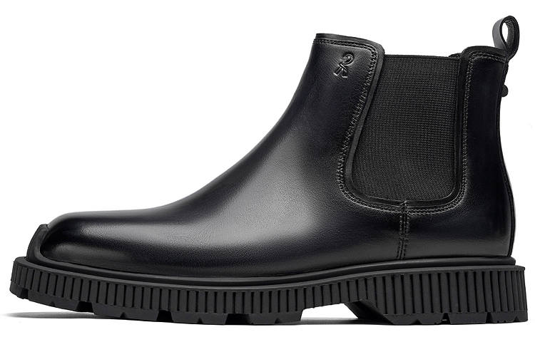 Roberta Di Camerino Chelsea Boots Men's Black Gray Color