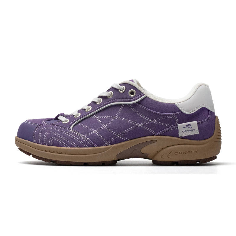 Mule Donkey Lightweight Height Increasing Low top Casual Shoes Unisex Grape Purple