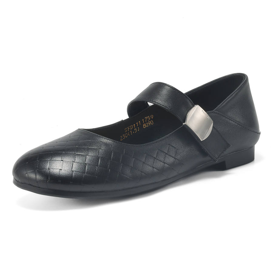 SAFIYA Mary Jane Shoes Women's Black, Apricot, Beige