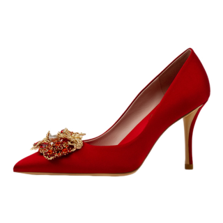 Houseofavenues Sparkling Moments High Heels Women's Red