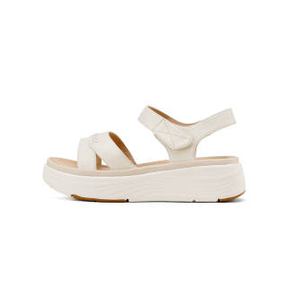 GOLDLION Sheepskin One Strap Sandals Women's
