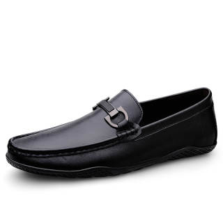 GONGNIULEITING Top Grain Cow Leather Casual Shoes Men's