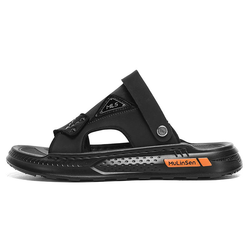 Mulinsen Summer Refreshing, Shock Absorbers Bouncy, Outdoor Commute, Sports Lightweight Beach Sandals Men's