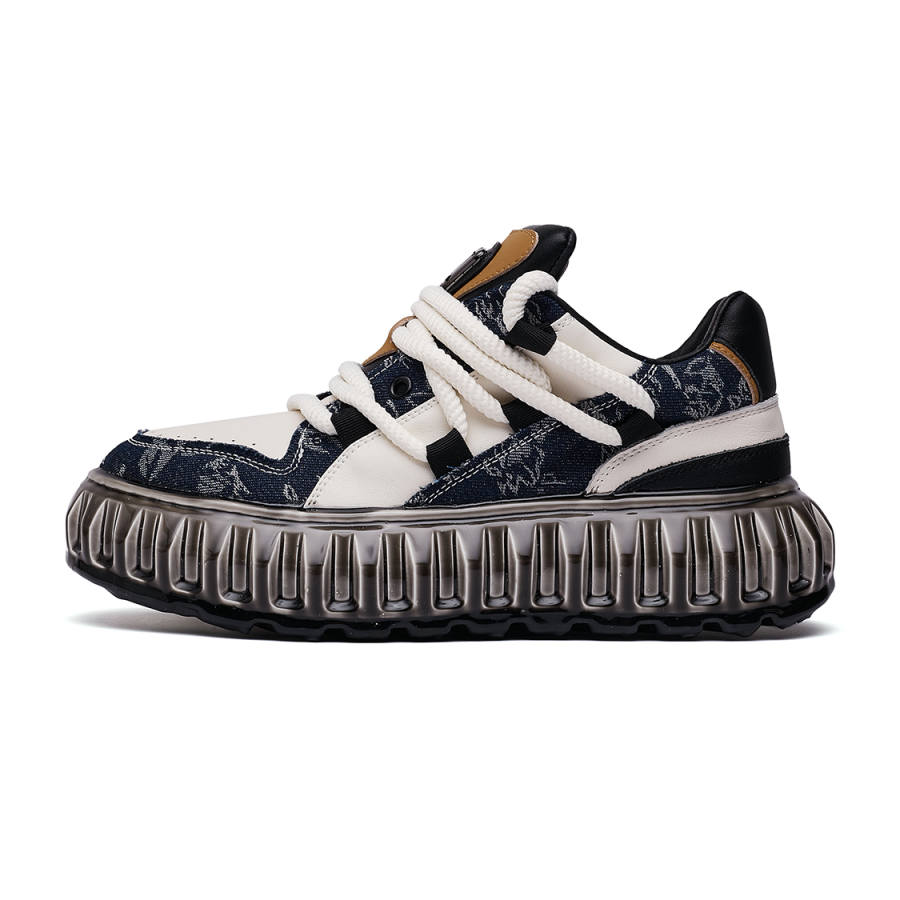 HUITE Low top Casual Shoes Men's White