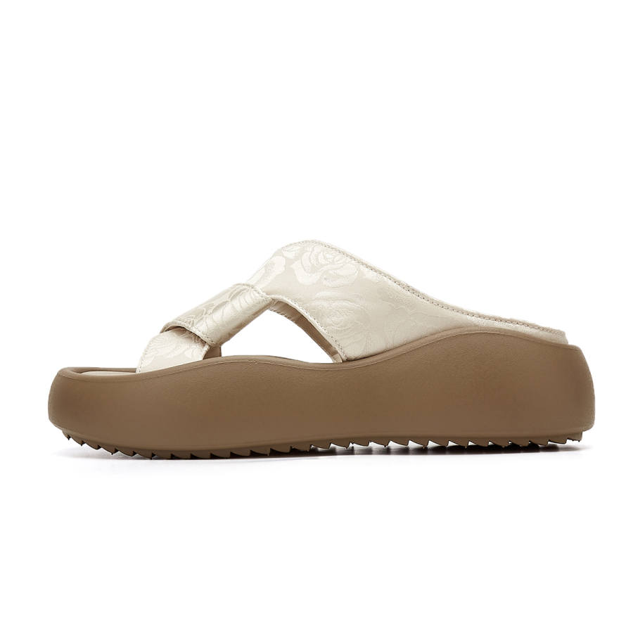 JOSINY Slide Slippers Women's Beige/Black