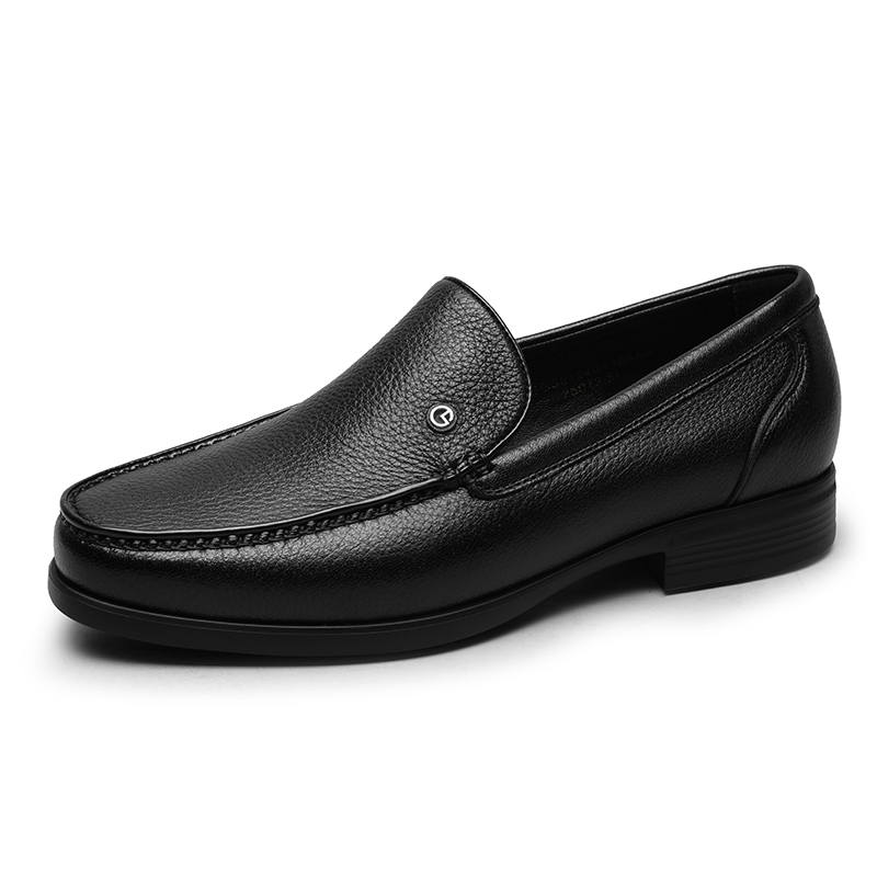 GOLDLION Loafers Low Heel Men's Black