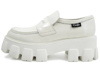 CICIFOR Women's Casual Shoes Women's Low Top White