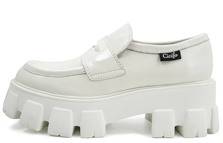 CICIFOR Women's Casual Shoes Women's Low Top White