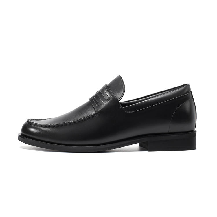 He Jinchang Cow Leather Casual Shoes Men's Jazz Black
