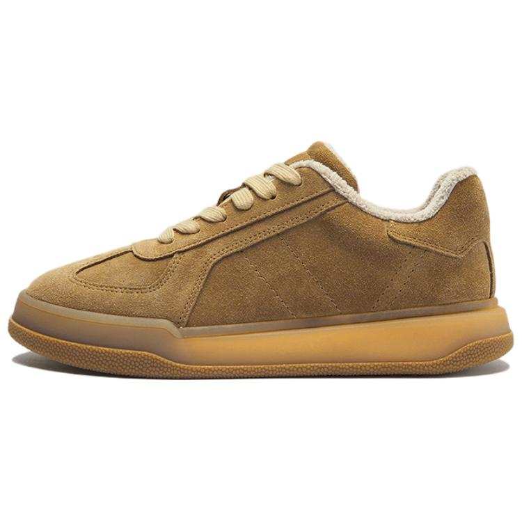 Le Saunda Fleece Lined Comfortable Fashion Versatile Trendy Low top Skateboard Shoes Women's