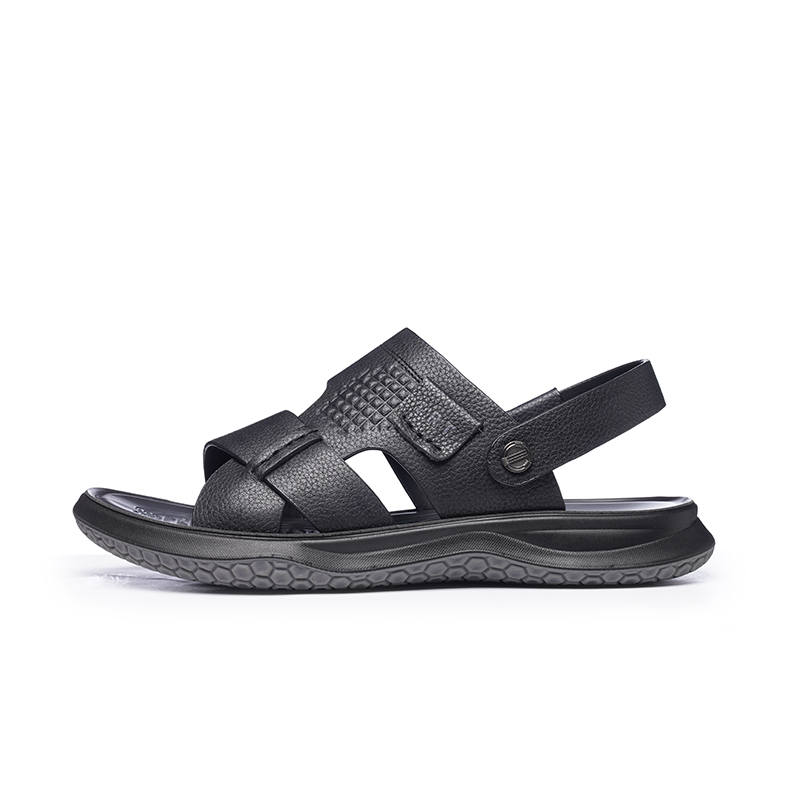 LAORENTOU LAORENTOU Beach Sandals Men's Black