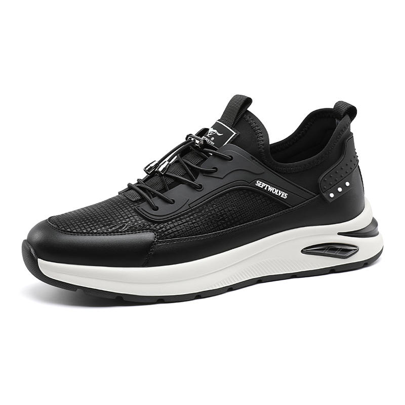 SEPTWOLVES Height Increasing Breathable Slip Resistant Casual Shoes Men's HD