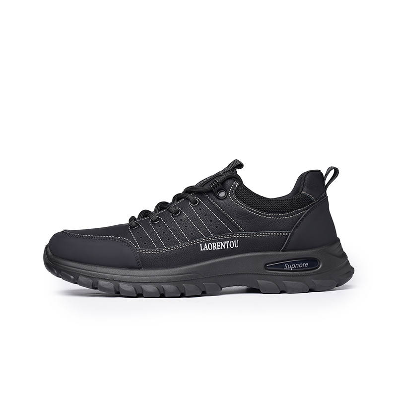 LAORENTOU Microfiber Leather Low top Outdoor Sports Shoes Men's