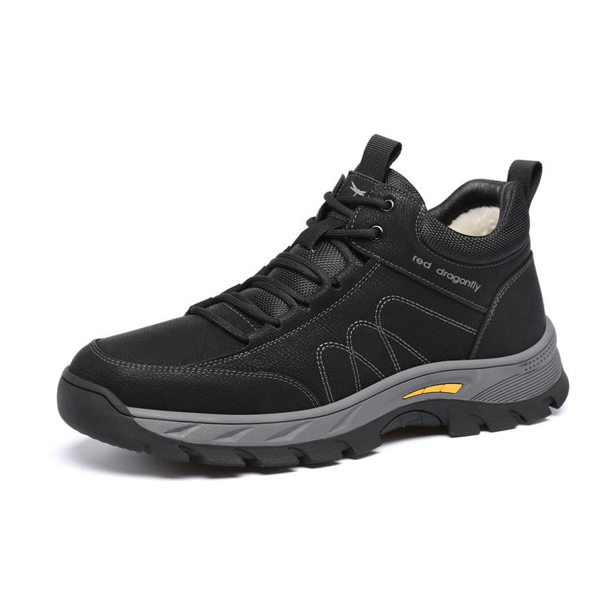 RED DRAGONFLY Sports & Outdoors Insulated Shoes Thermal Height Increasing Abrasion Resistant High top