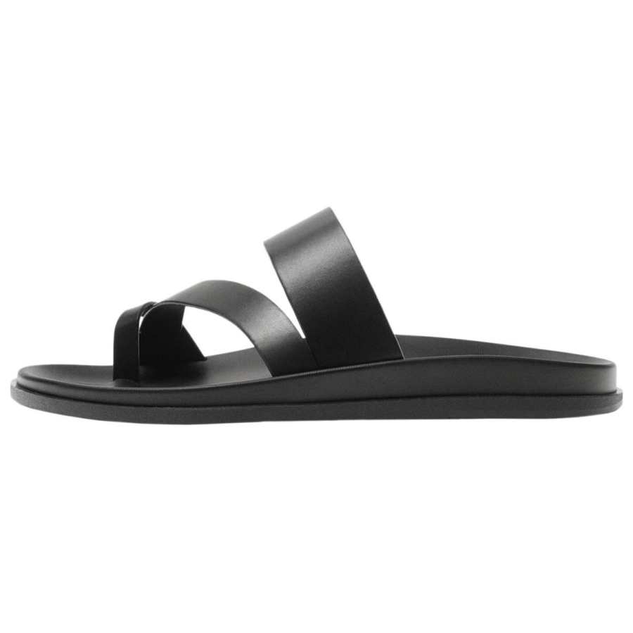 ZARA Slip Resistant Slip Resistant Slide Slippers Men's Black