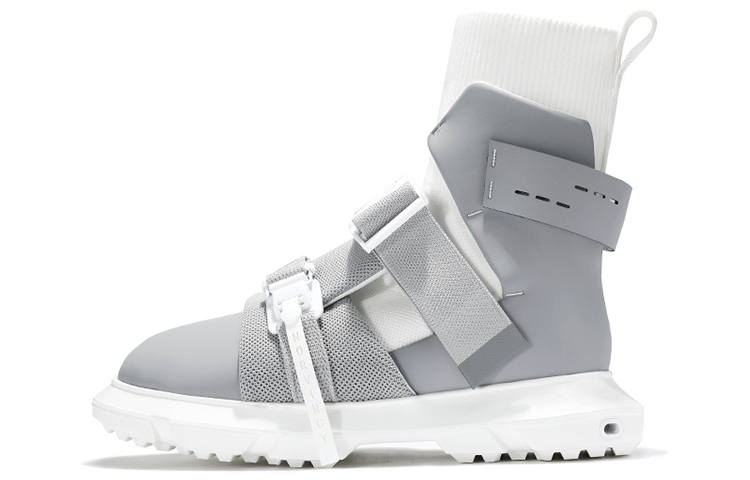 NORVINCY Combat Boots Unisex Gray