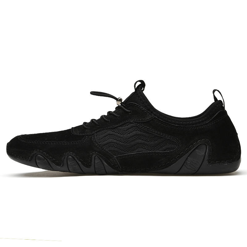 WENNAI Mesh Casual Shoes Men's Black