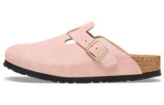 Birkenstock Closed Toe Slippers Unisex Pink Regular