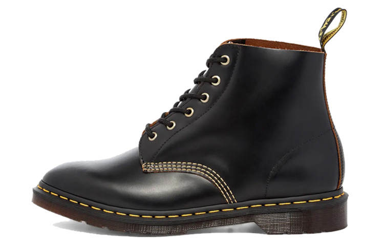 Dr.Martens Dr. Martens Retro 6 Combat Boots Couple Style Black