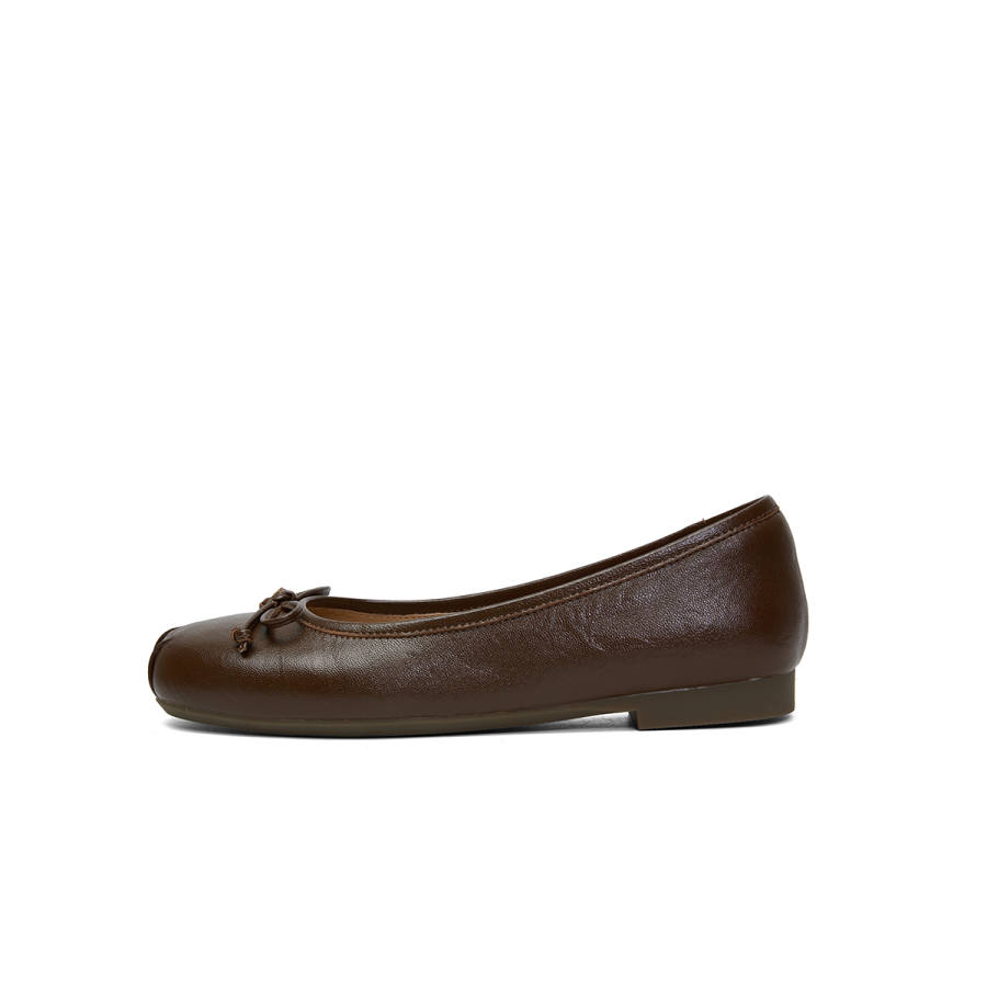 PT'SON Ballet Shoes Sheepskin Casual Shoes Women's