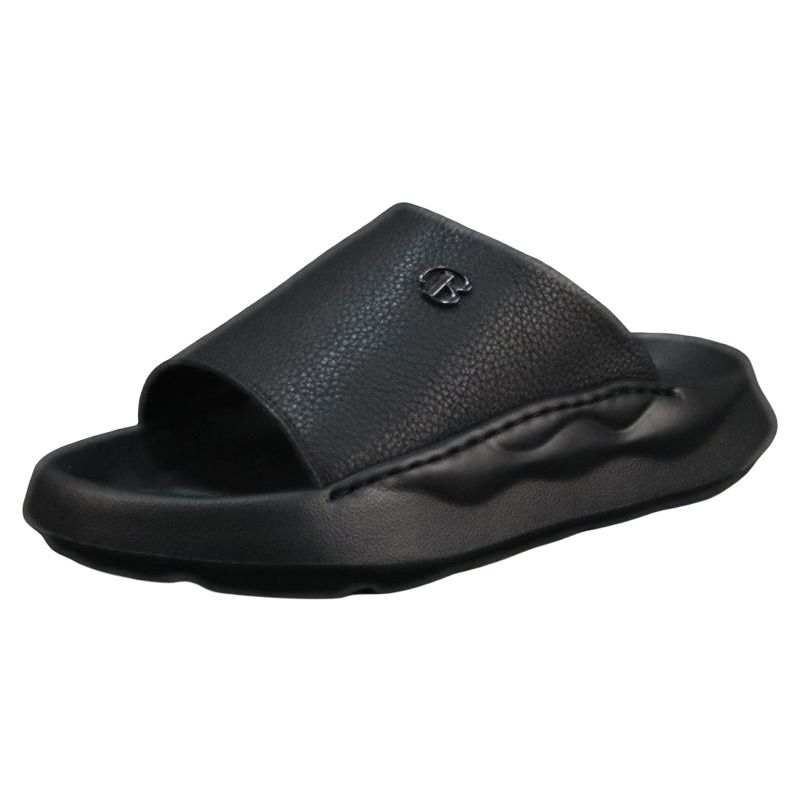 Devanro Devanro Stitching Slide Slippers Men's