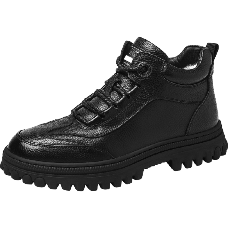 Mulinsen Insulated Boots Top Grain Cow Leather