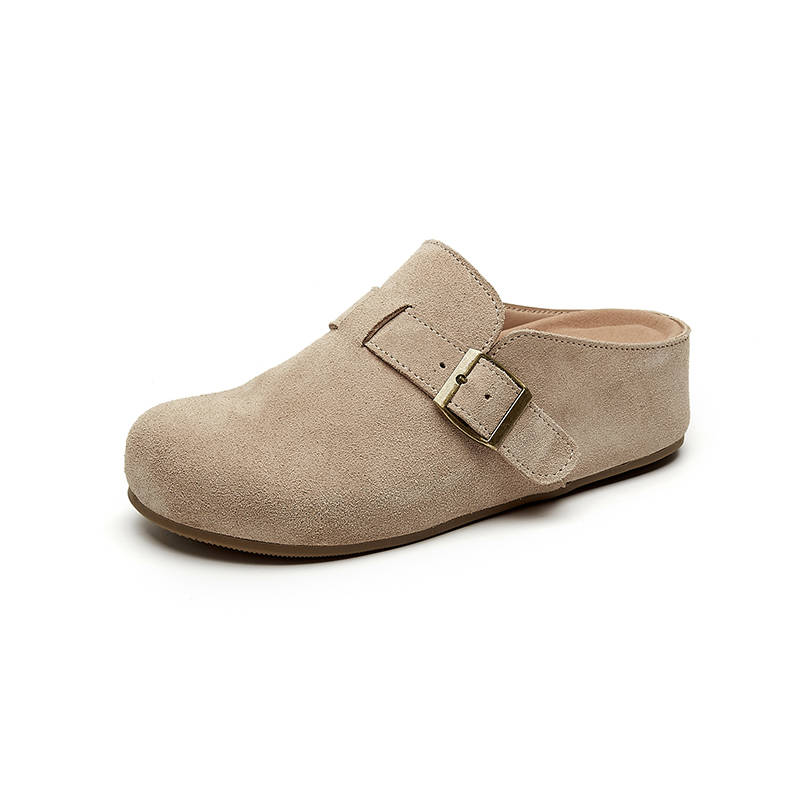 DAPHNE Metal Abrasion Resistant Abrasion Resistant Closed Toe Slippers Women's