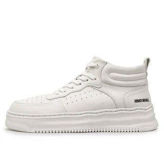 XIMO BULL Top Grain Cow Leather Slip Resistant Abrasion Resistant Slip Resistant Abrasion Resistant Mid top