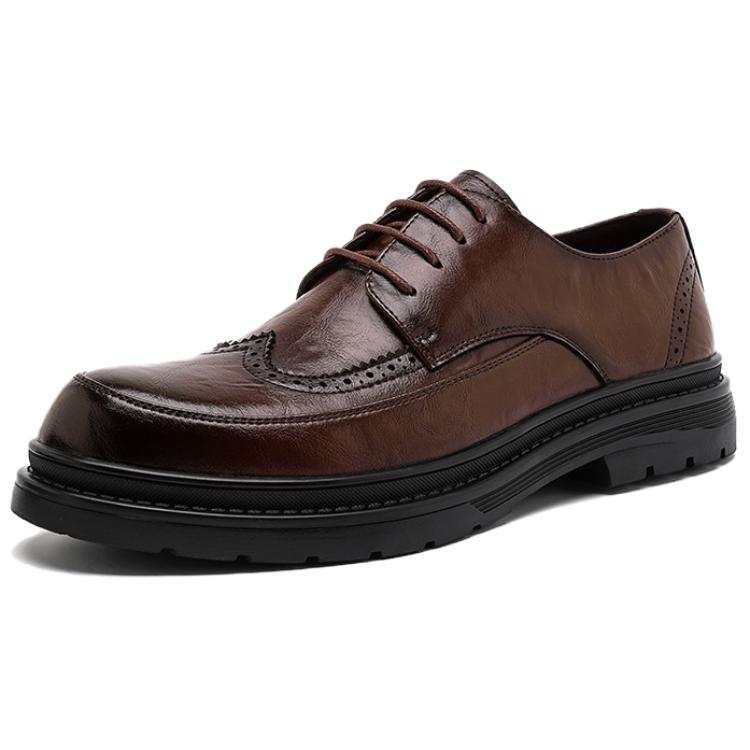 WEISHIBANGWEI WEISHIBANGWEI Microfiber Leather Casual Leather Shoes Men's