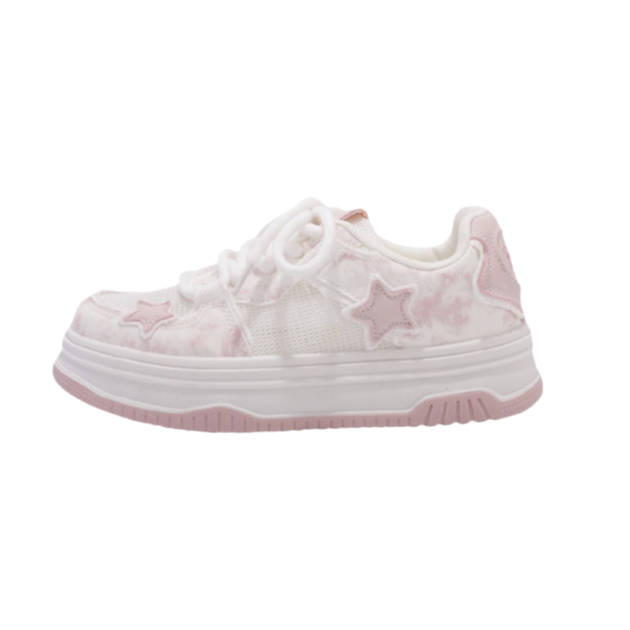 CPXO Low top Skateboard Shoes Women's Pink