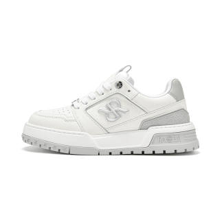 RARE Low top Skateboard Shoes Men's White Gray